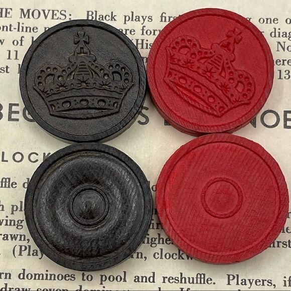 Vintage Chess Dominoes Checkers Three Game Kit by The Embossing Company Albany - Picture 8 of 16